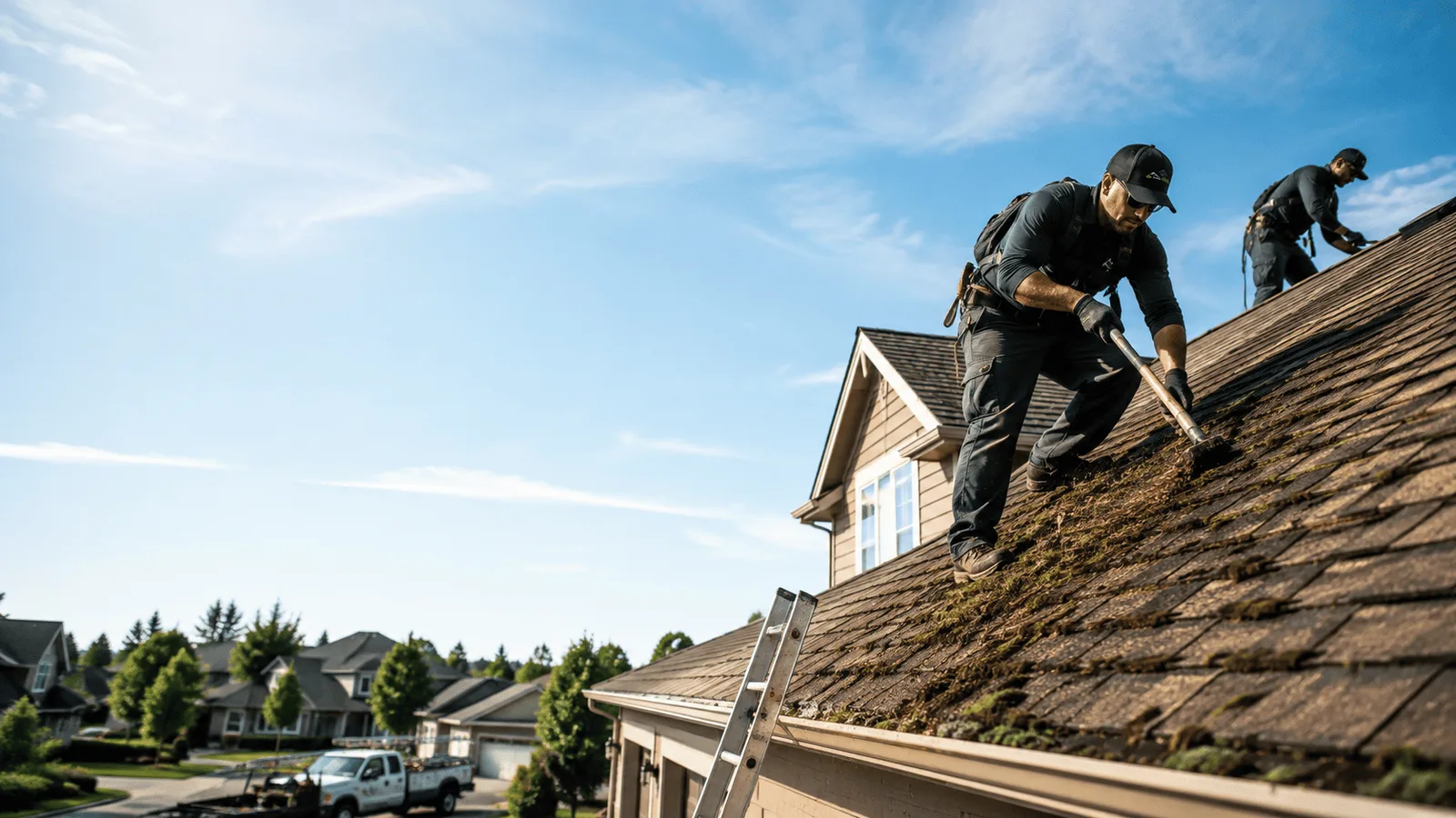 Roof Moss Removal in Montana near me